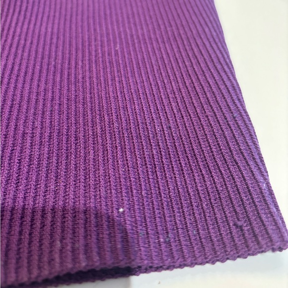 Babaton purple knit ribbed tube top - Picture 3 of 4